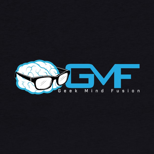 Geek Mind Fusion Logo Horizontal (Dark Colors) by GeekMindFusion